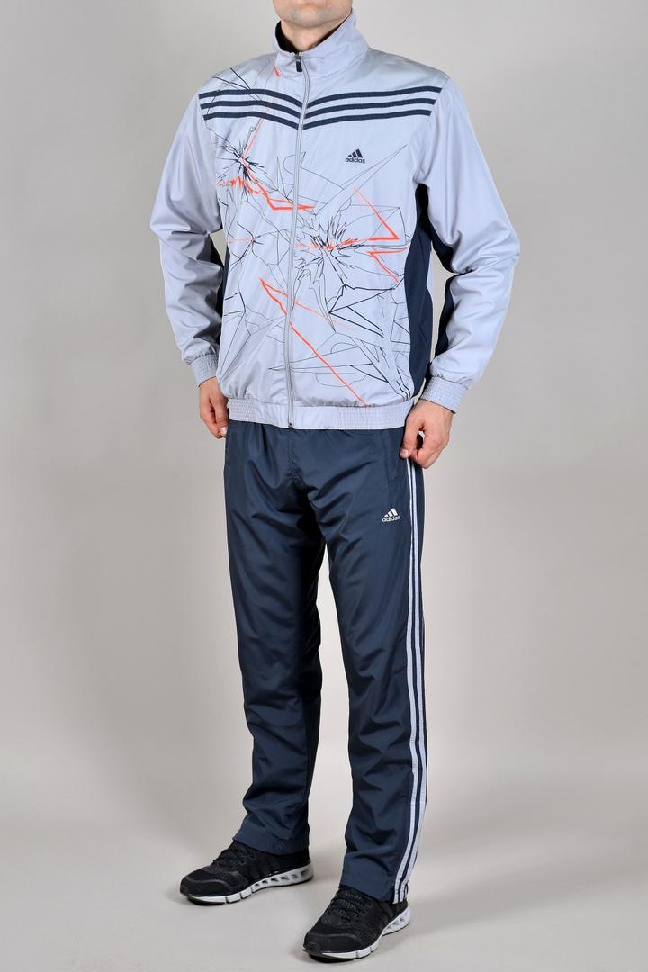 Мужской спортивный костюм Adidas (Адидас) (3526-1), турция, плащевка, осенний весенний, Светло-серый: продажа, цена в Хмельницкой области. Спортивные костюмы от "Интернет-Магазин Klambi Shop" - 1491139548
